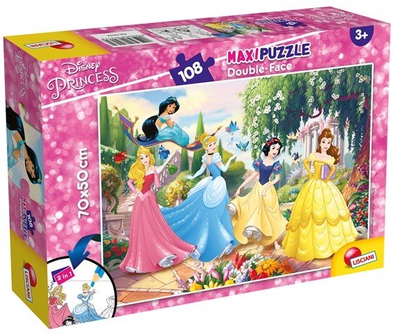 Детски пъзел Lisciani SUPERMAXI PRINCESS TIT 1 108ч. 74174