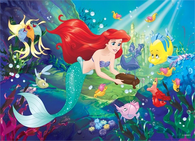 Детски пъзел Lisciani PLUS LITTLE MERMAID 60ч. 74051