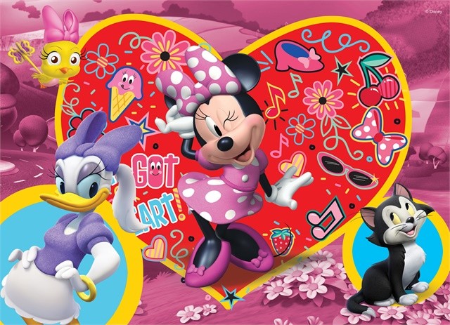 Детски пъзел Lisciani PLUS MINNIE 24ч. 73979