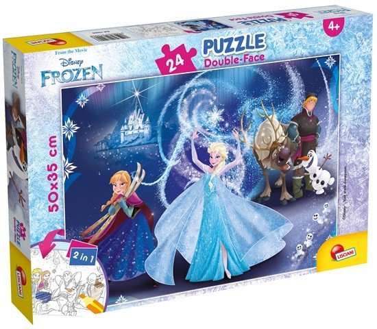 Детски пъзел Lisciani PLUS FROZEN 24ч. 74006