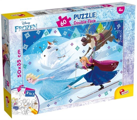 Детски пъзел Lisciani PLUS FROZEN 60 ч. 65318