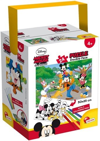Детски пъзел Lisciani MINI TUB MICKEY 24 ч. 65240