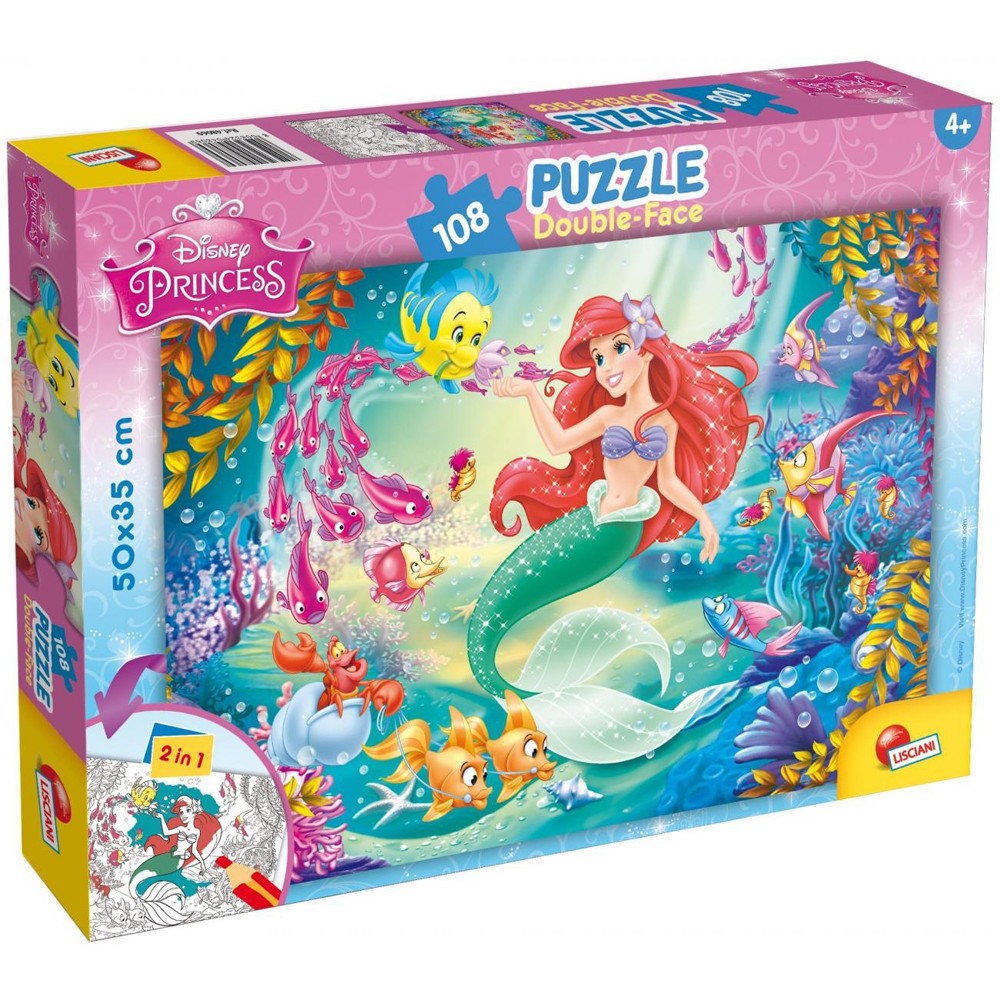 Детски пъзел Lisciani The Little Mermaid 108 ч 48069