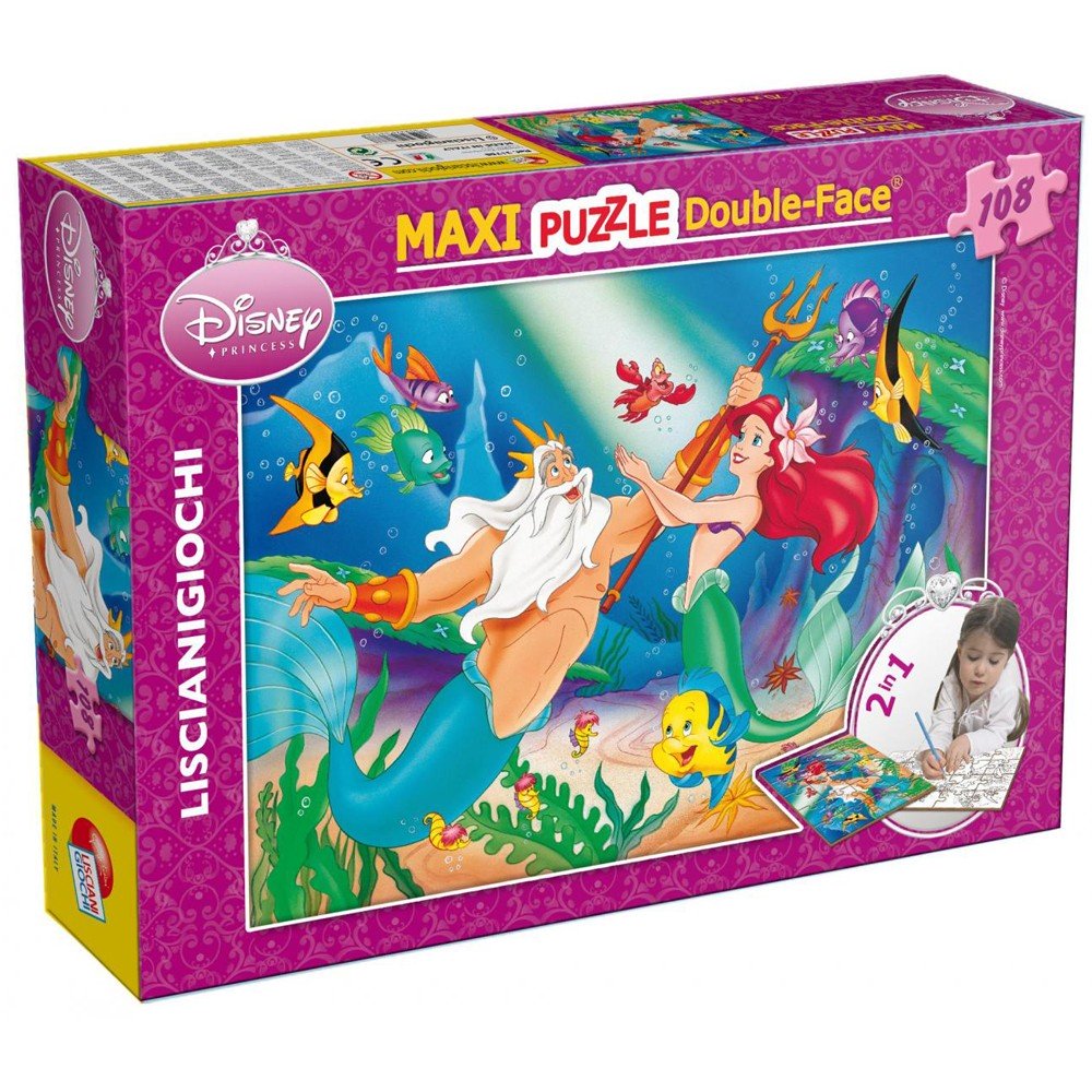 Детски пъзел Lisciani The Little Mermaid 108 ч 31788