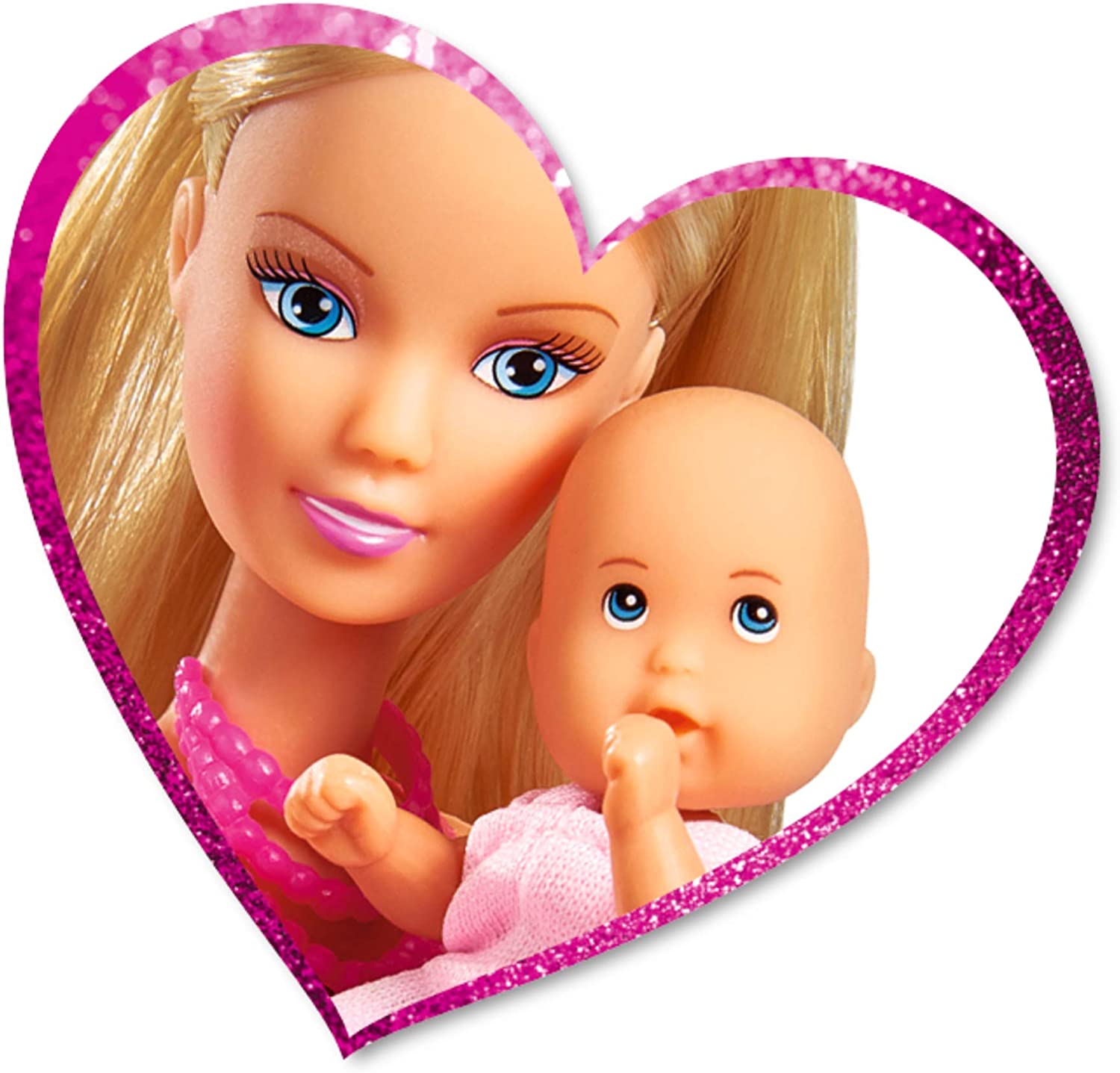 Кукла Steffi Love, Стефи с бебе в количка 105733067