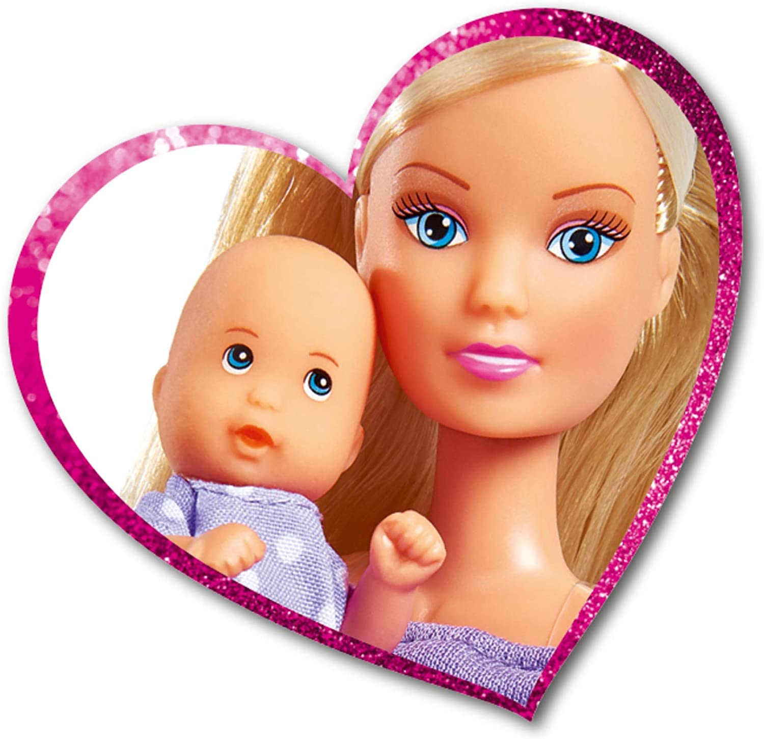 Кукла Steffi Love, Стефи с бебе в количка 105733067
