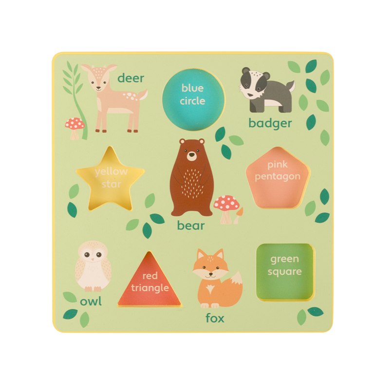 OTT20043 3D Пъзел, животни - Woodland Animals