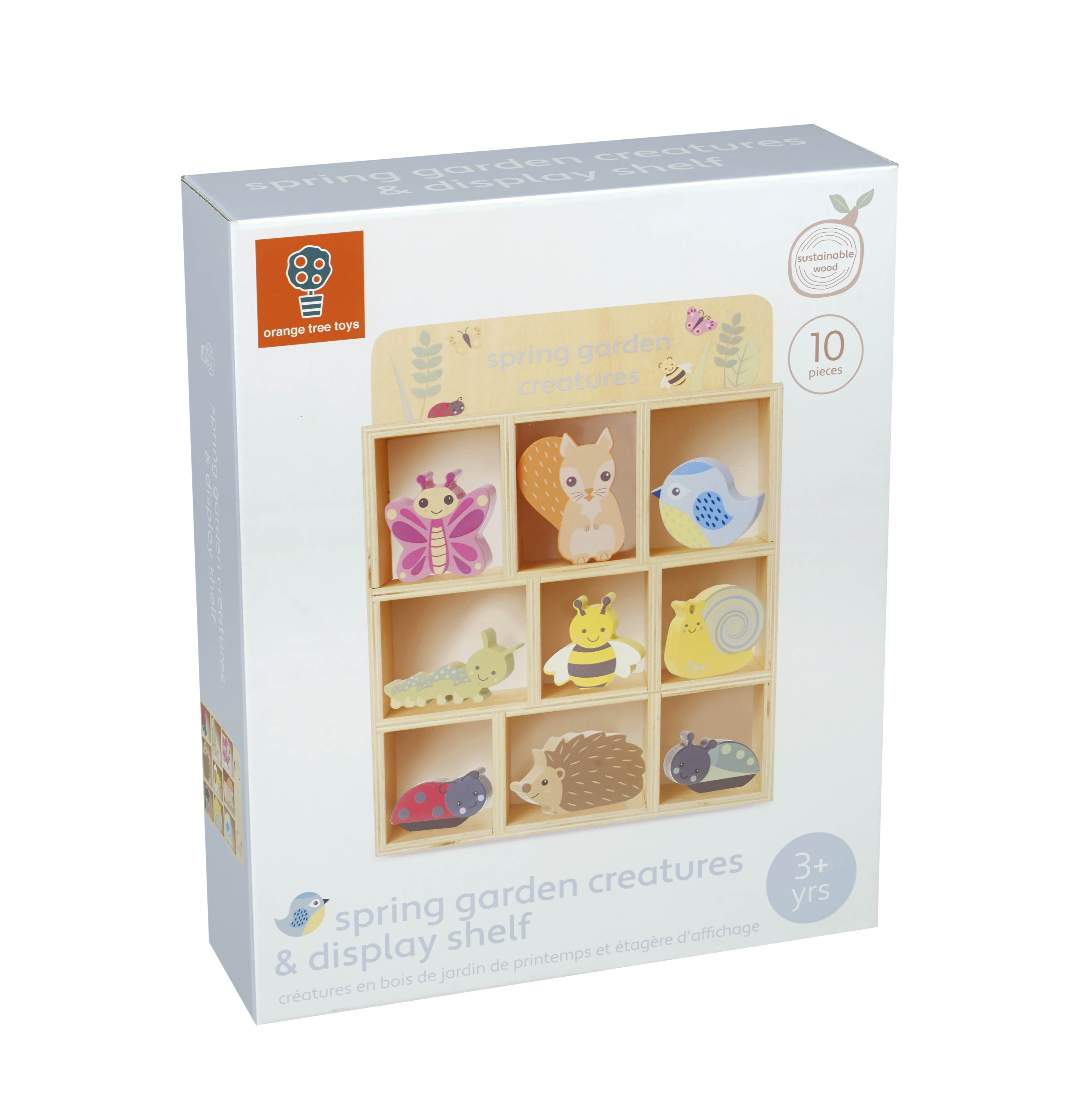OTT26329 Комплект дървени градински животни - Spring Garden OTT26329 Комплект дървени градински животни - Spring Garden