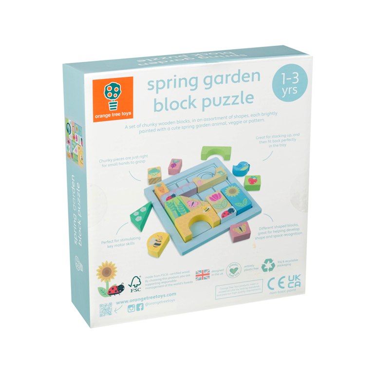 OTT21237 Блок пъзел "Градина" - Spring Garden OTT21237 Блок пъзел "Градина" - Spring Garden