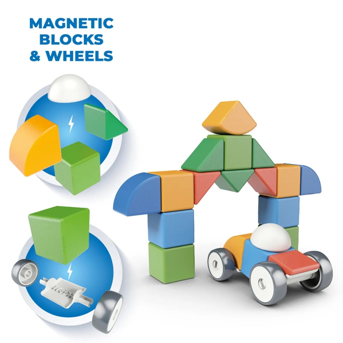 G209 Магнитен конструктор, Geomag, Magicube, Малък свят, 25 части G209 Магнитен конструктор, Geomag, Magicube, Малък свят, 25 части