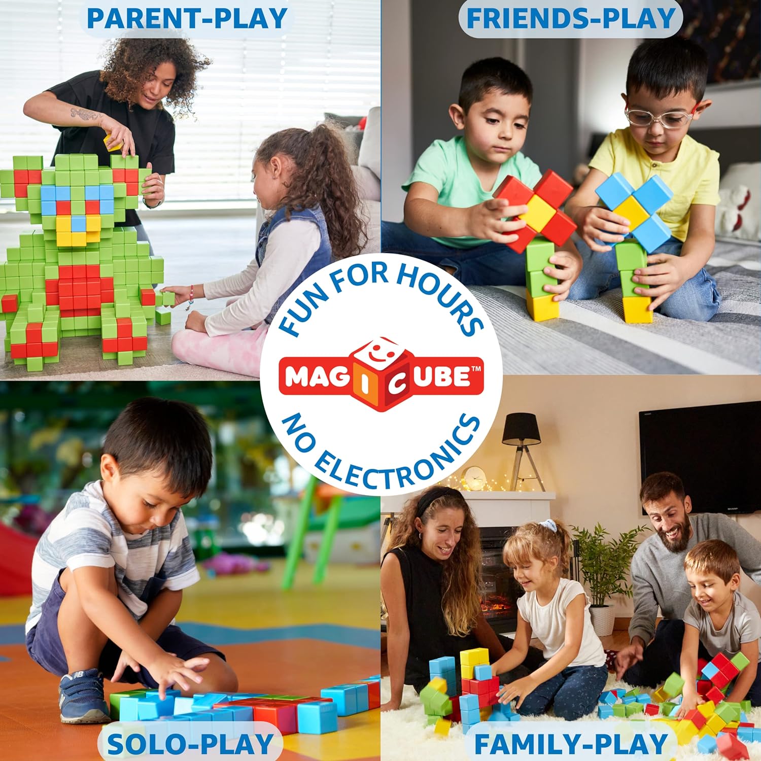 G248 Магнитен конструктор, Geomag, Magicube, Creative, 24 части G248 Магнитен конструктор, Geomag, Magicube, Creative, 24 части