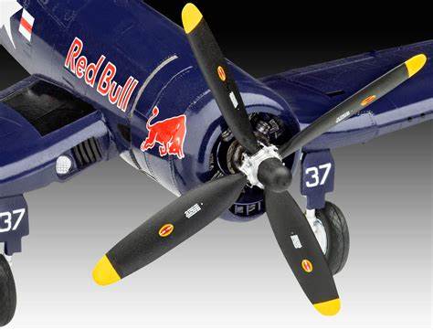Сглобяем модел, Revell, Самолет Flying Bulls F4U-4 Corsair Сглобяем модел, Revell, Самолет Flying Bulls F4U-4 Corsair
