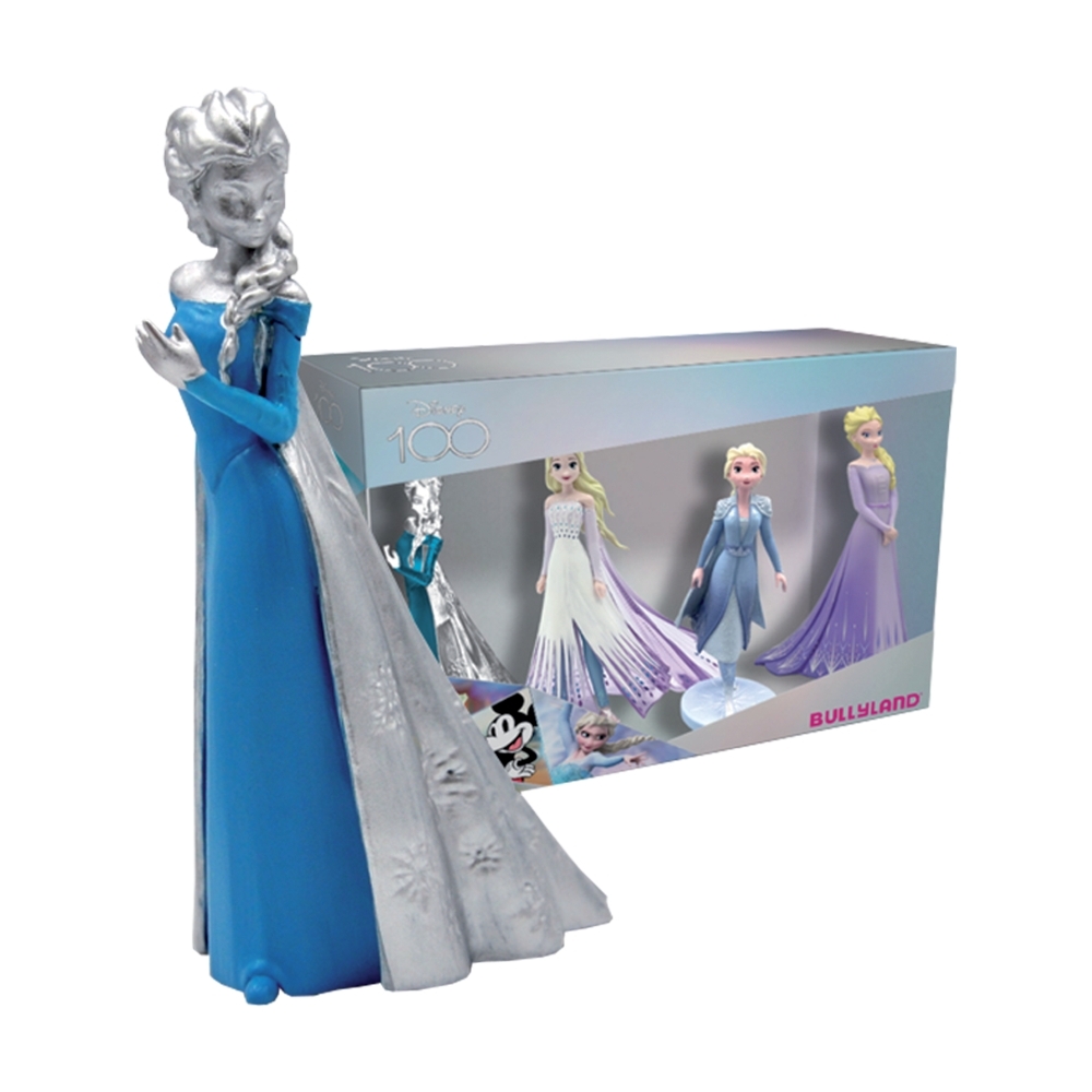 Комплект с фигурки, Walt Disney, Disney 100 Platinum Frozen, 4 бр., BL13415