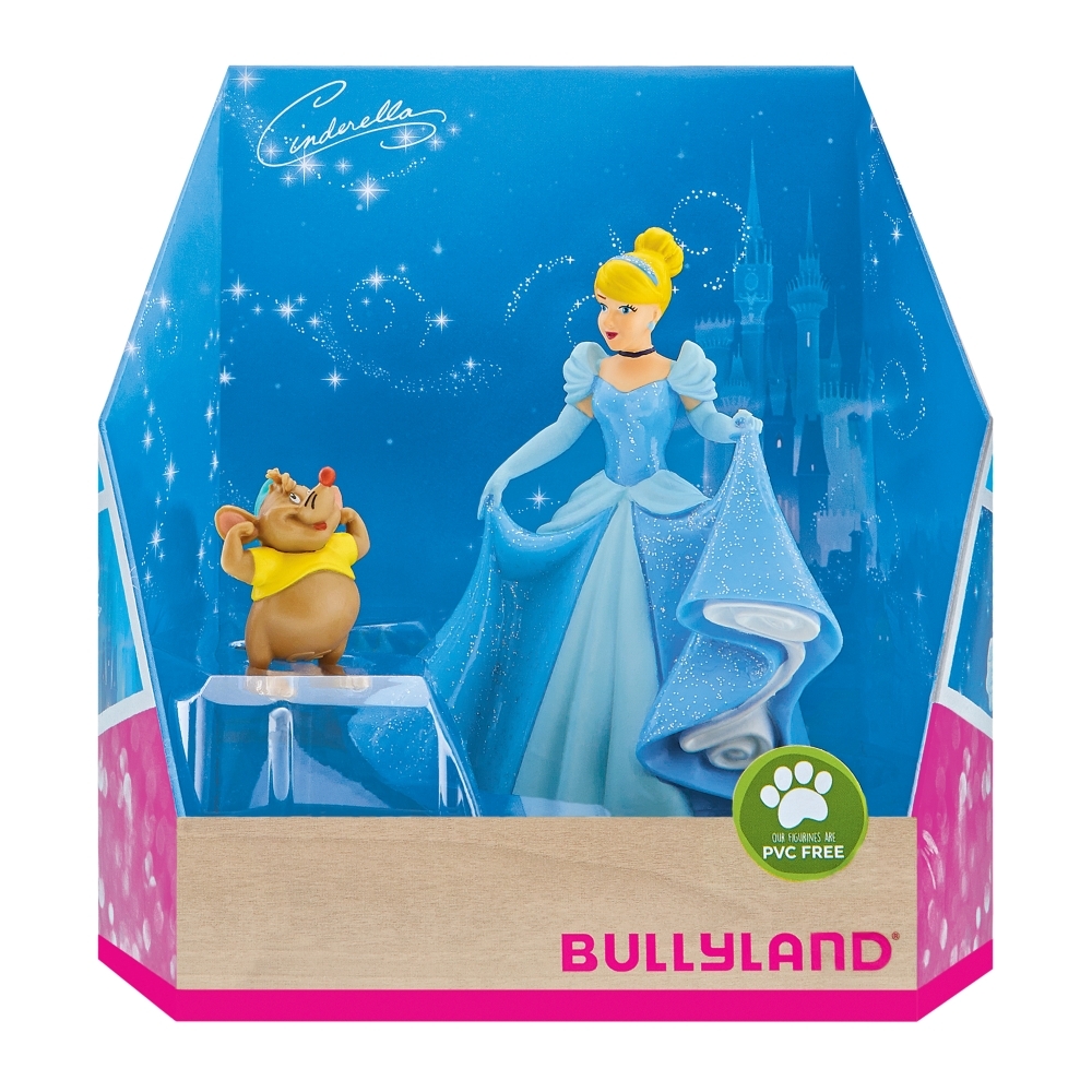 Комплект с фигурки, Walt Disney, Пепеляшка и Гас, BL13438