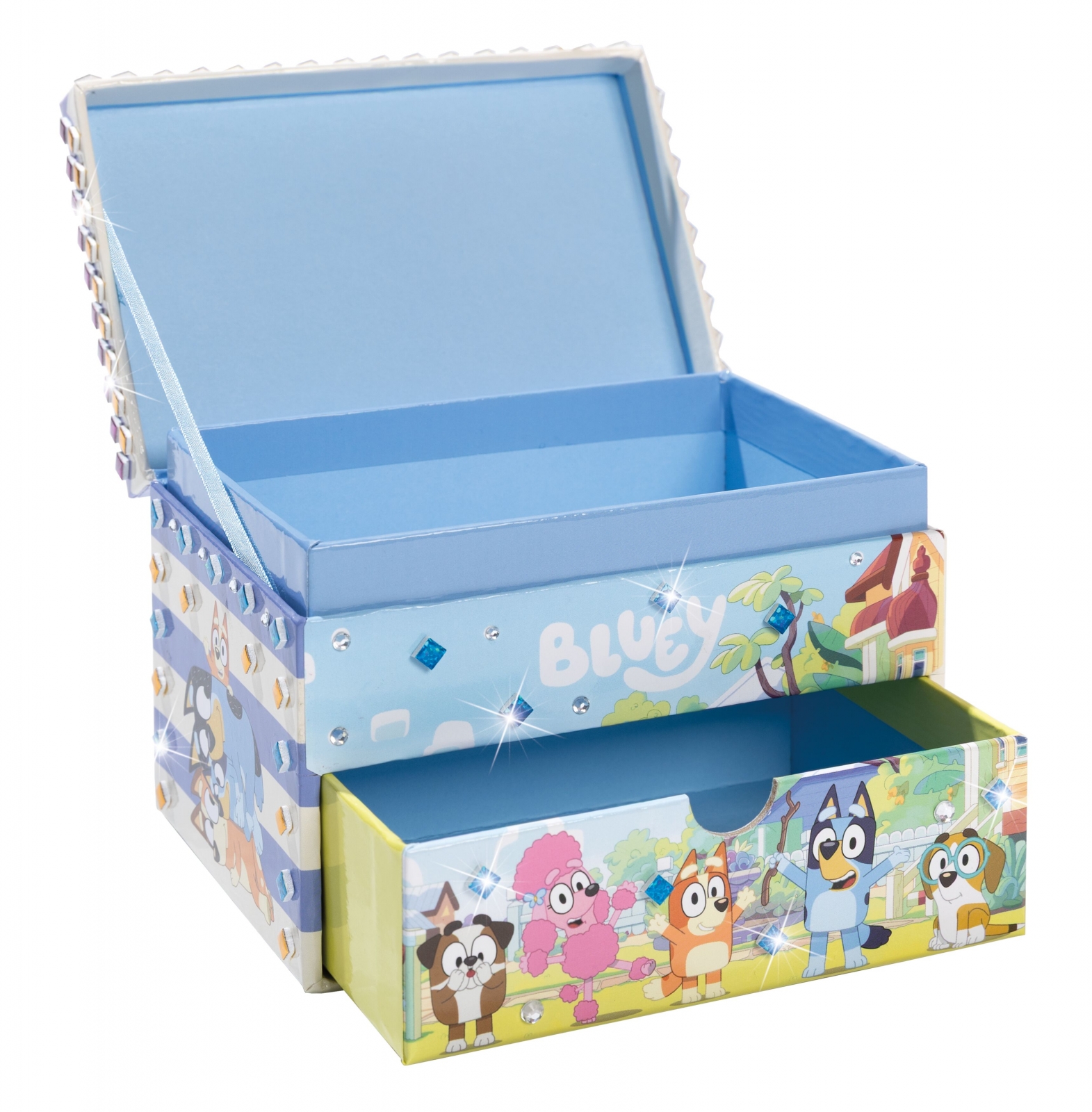 T290310 Творчески комплект, Totum, Bluey, Декорирай сам кутия за бижута