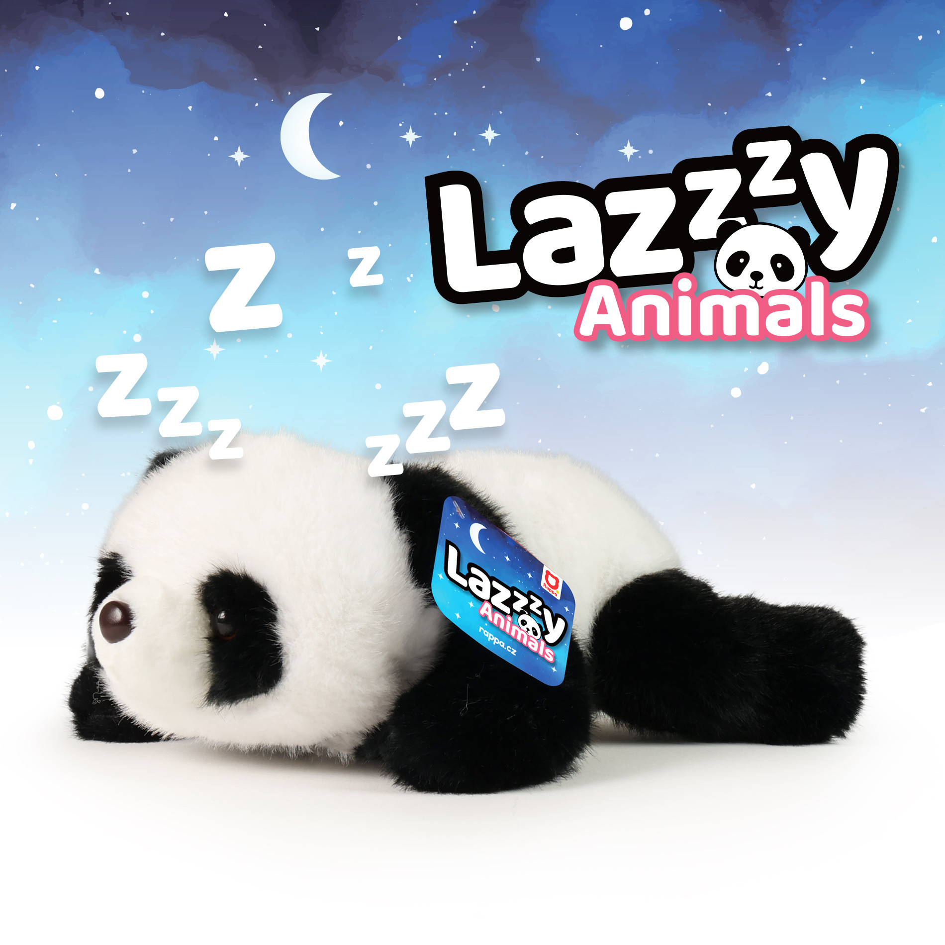 260740 Плюшена Панда, 29 см., лежащо, серия LazyAnimals