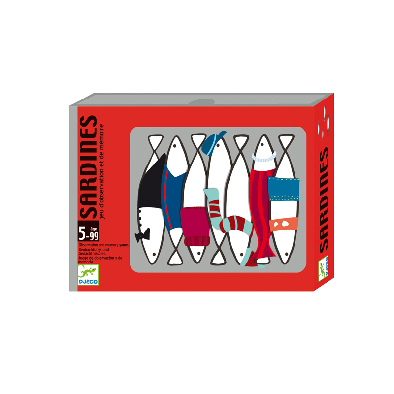 DJ05161 Карти за игра Sardines 