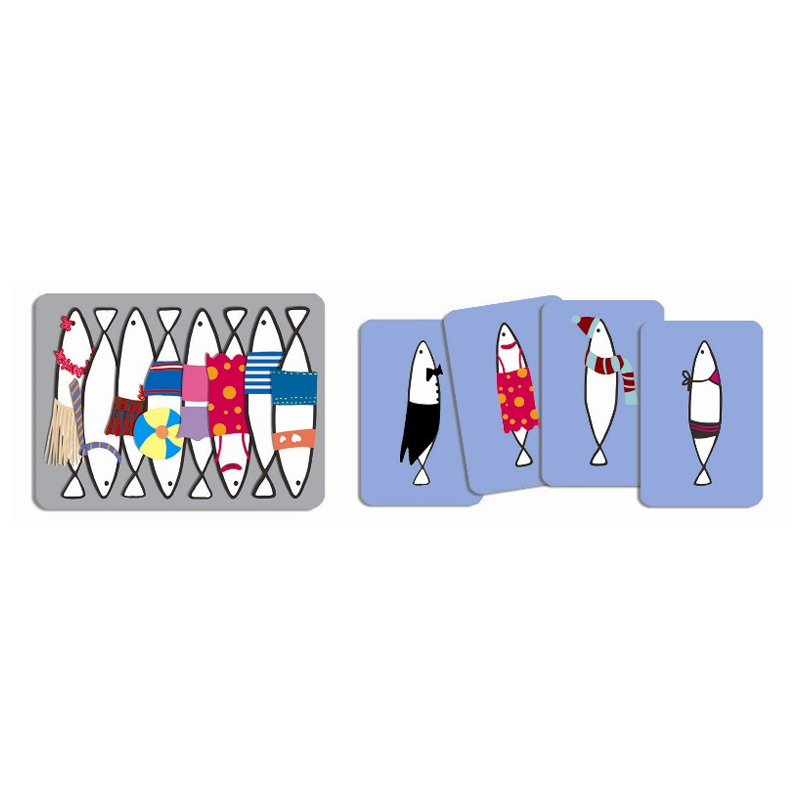 DJ05161 Карти за игра Sardines 