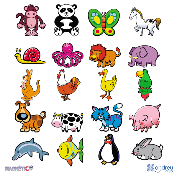 Магнити животни 16019 - Andreu toys