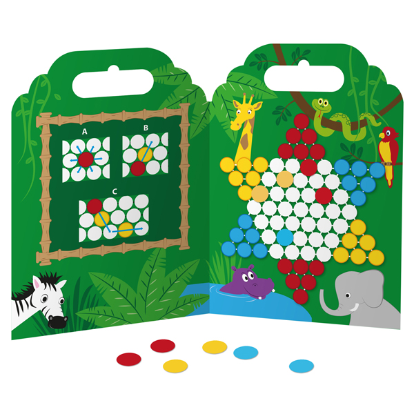 54069 Игра със силиконови стикери Китайска дама