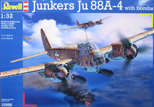 R03988 – Военен самолет Юнкер Ju88 A-4