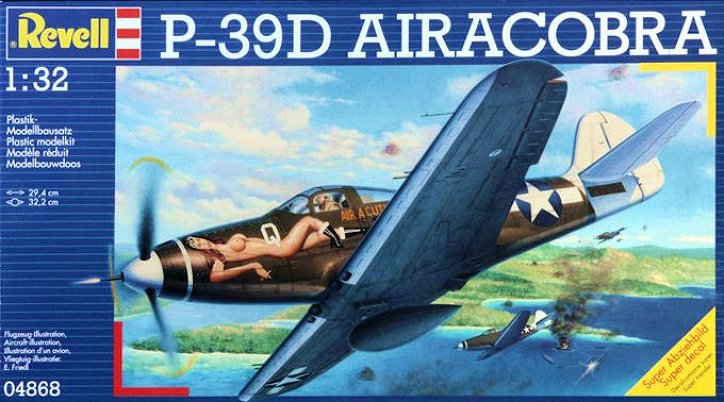 R04868 – Военен самолет P-39D Airacobra