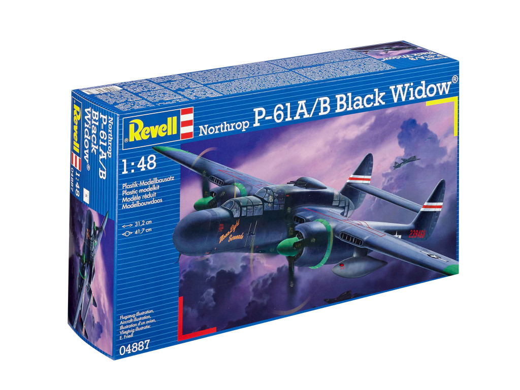 R04887 – Военен самолет Northrop P-61A/B Black Widow