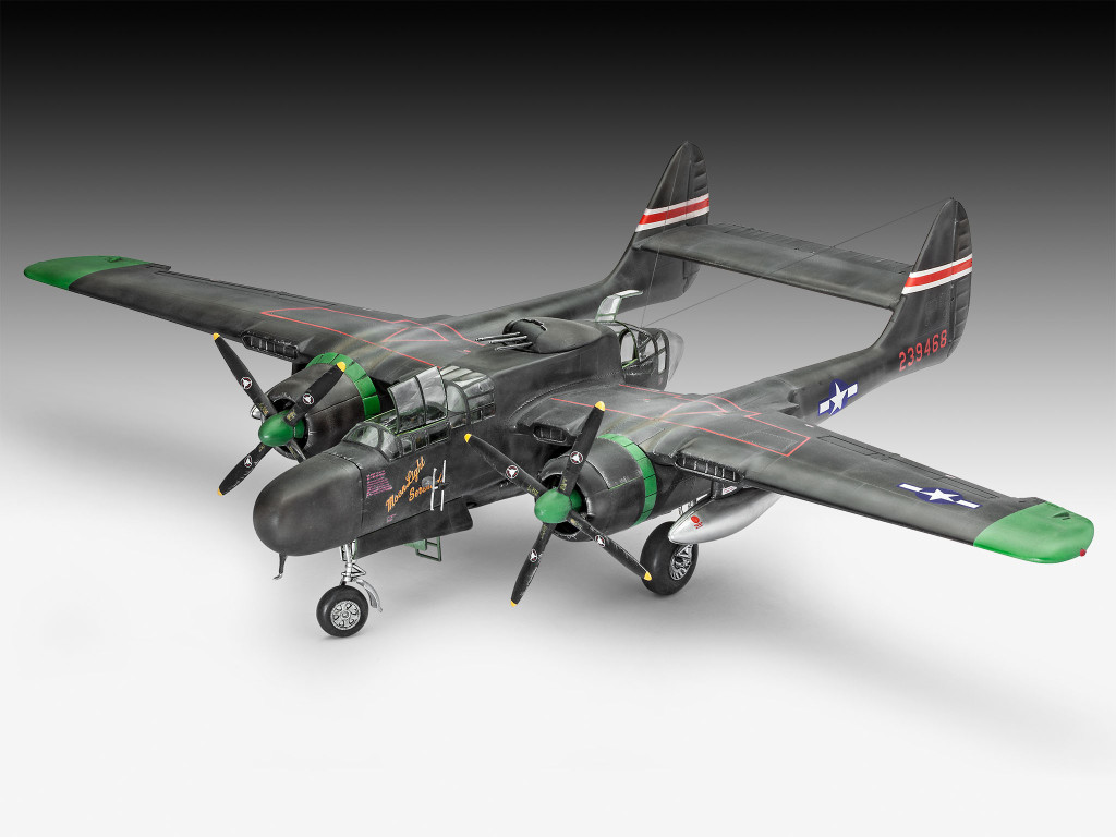 R04887 – Военен самолет Northrop P-61A/B Black Widow