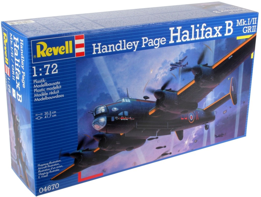 R04670 – Военен самолет – Handley Page Halifax B Mk.I/II GR II