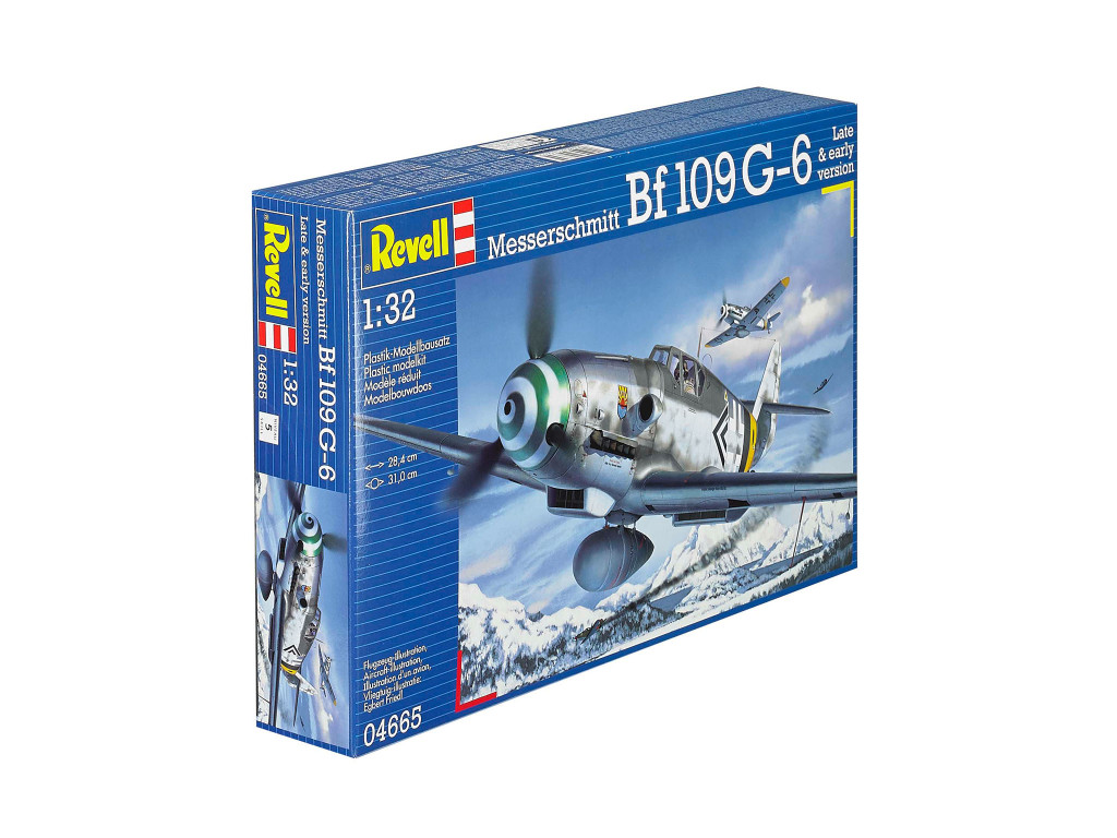 R04665 – Военен изтребител Messerschmitt Bf 109 G-6