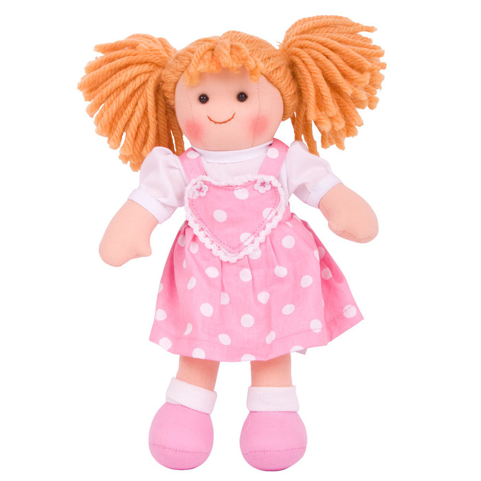 Парцалена кукла Руби 28 см. BJD020